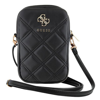 Universal Phone Bag, Guess, Quilted 4G, Black