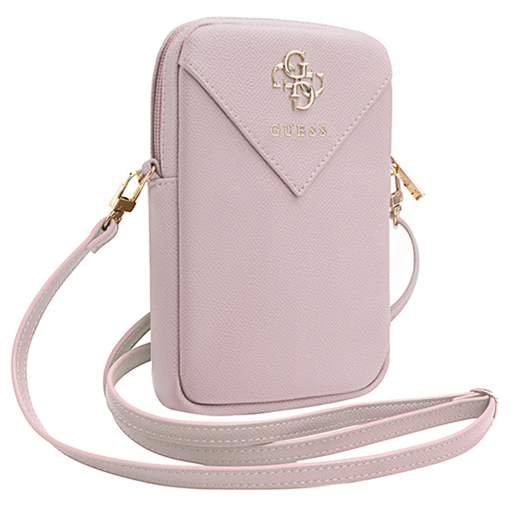 Universal Phone Bag, Guess, Triangle 4G, Pink