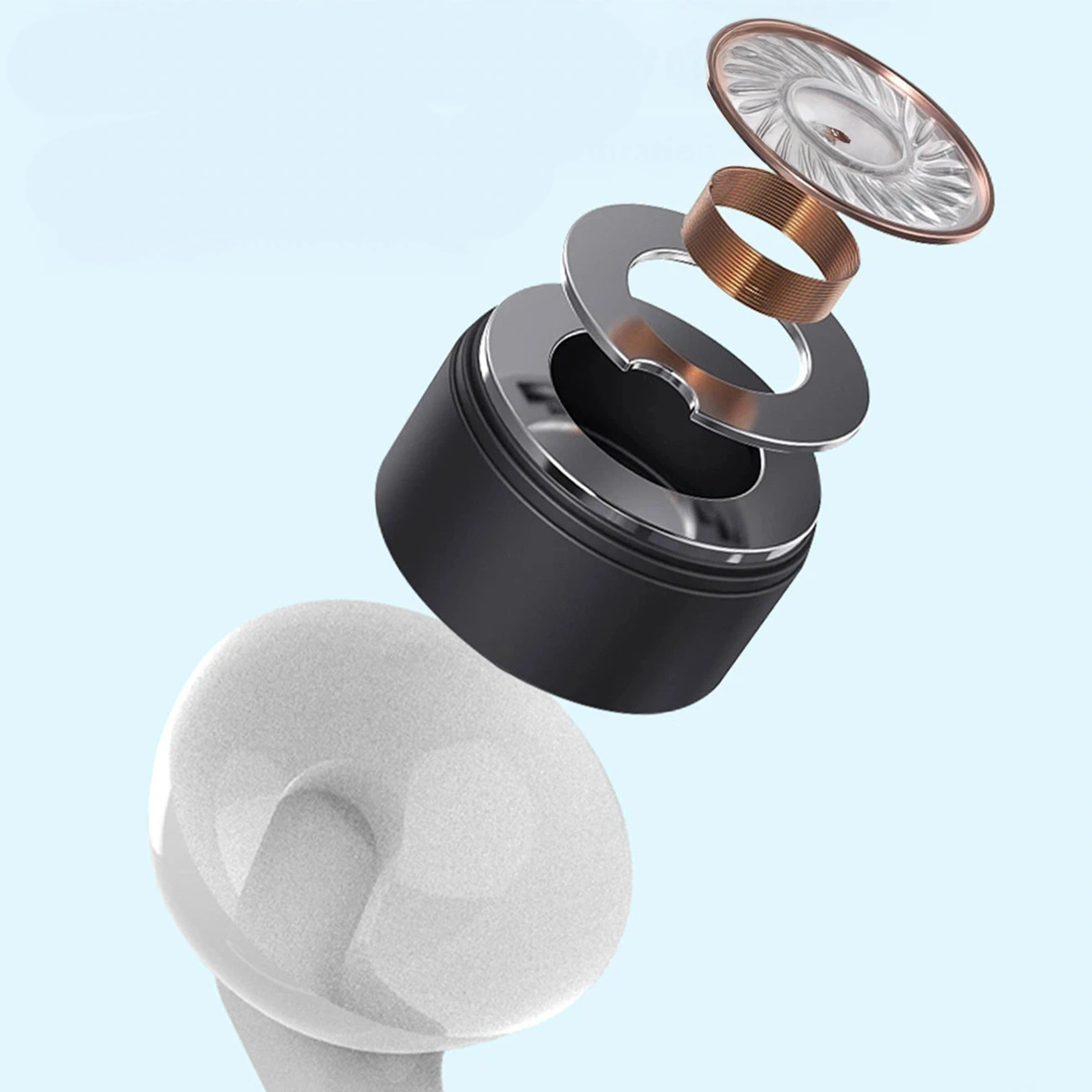 Handsfree 3.5mm Dudao X3, Biela