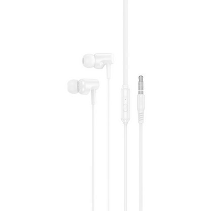 Handsfree 3.5mm HOCO M112, Biela