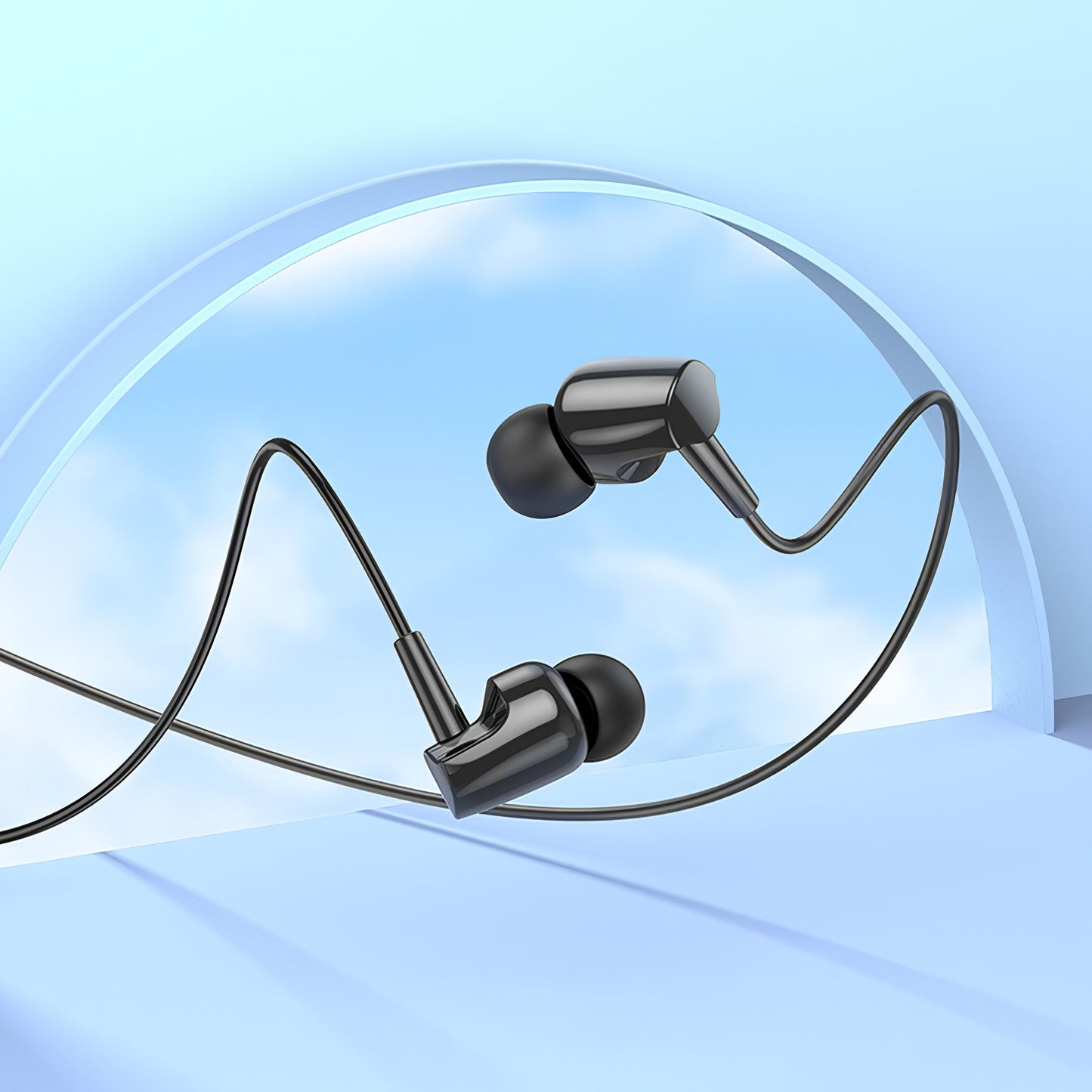 Handsfree 3.5mm HOCO M112, Čierna