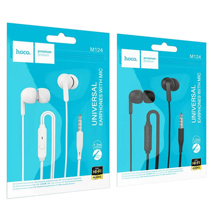 Handsfree 3.5mm HOCO M124, Čierna