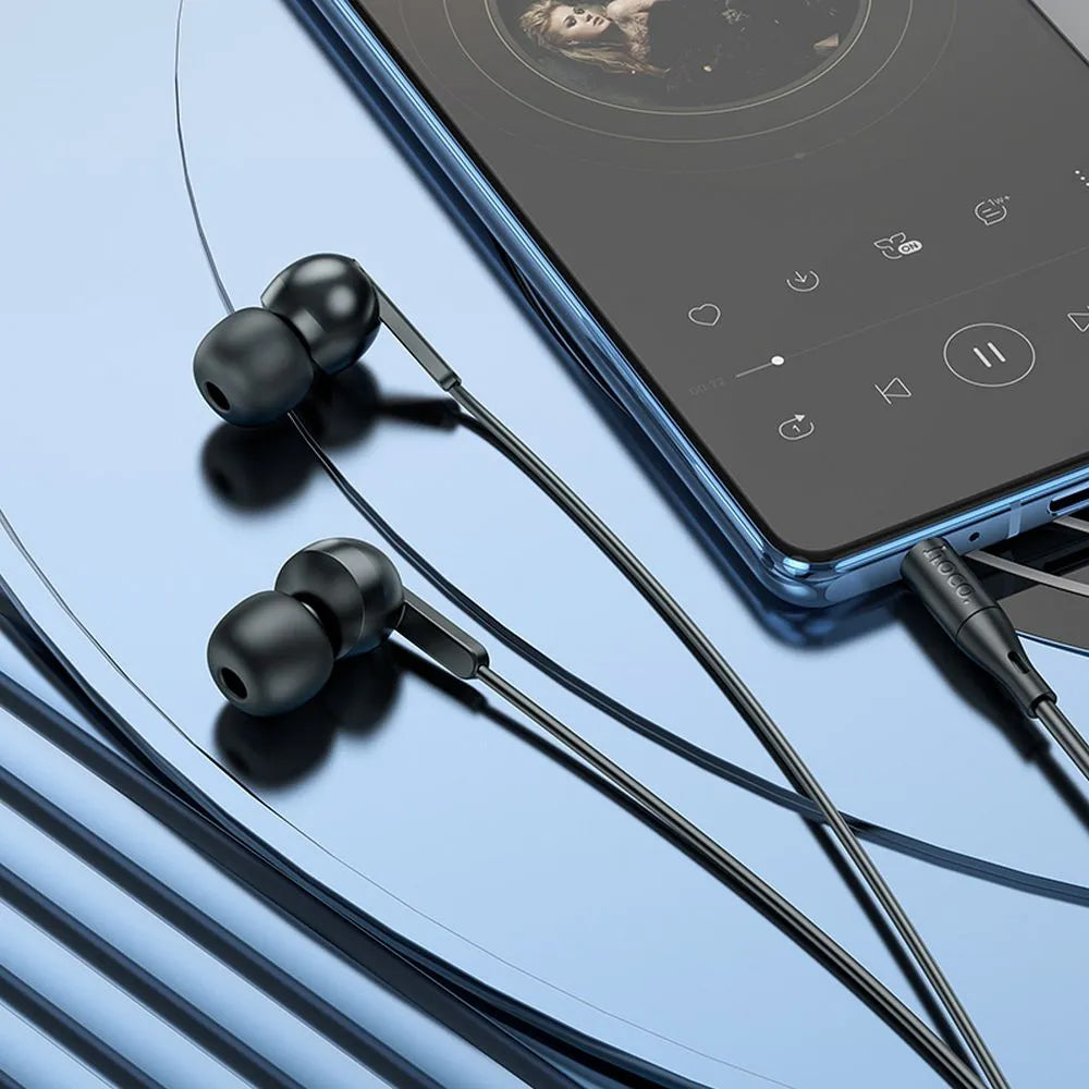Handsfree 3.5mm HOCO M124, Čierna