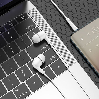 Handsfree 3.5mm HOCO M97, Biela
