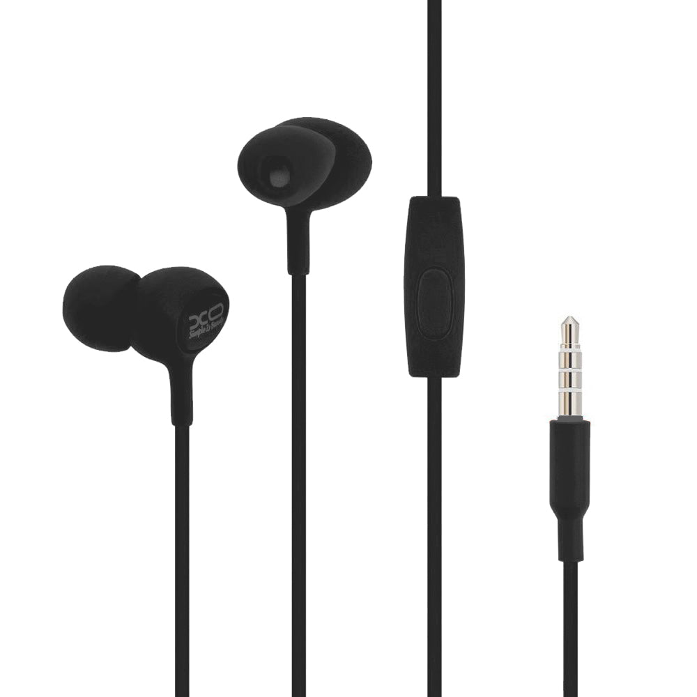 Handsfree 3.5mm XO Design S6, Čierna