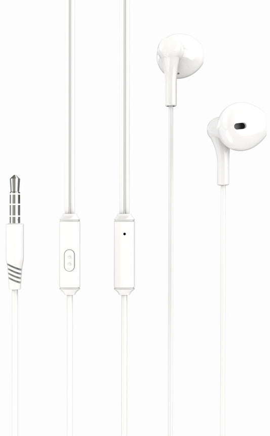 Handsfree 3.5mm XO Design EP39, Biela