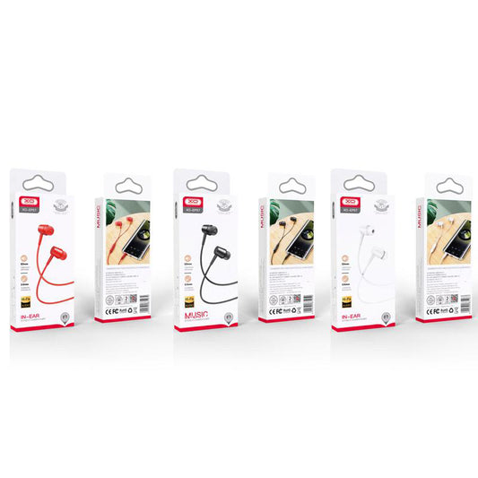 Handsfree 3.5mm XO Design EP57 Crown, Biela