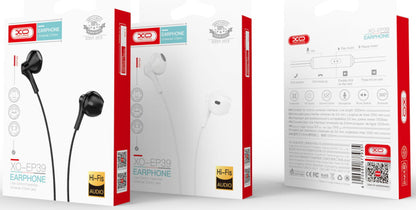Handsfree 3.5mm XO Design EP39, Biela