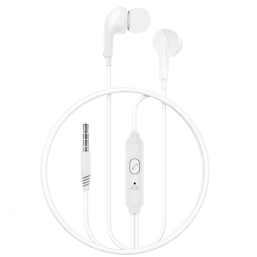 Handsfree 3,5 mm XO Design EP86, biela