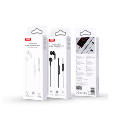 Handsfree 3,5 mm XO Design EP86, biela