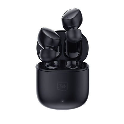 Handsfree Bluetooth 3MK FlowBuds, TWS, Black