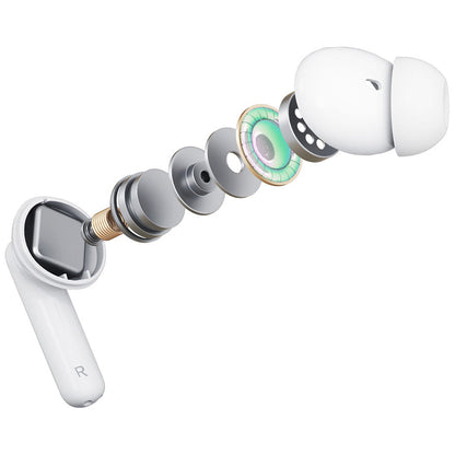 Handsfree Bluetooth 3MK LIFEPODS, TWS, ANC, Biela