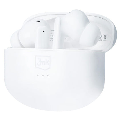 Handsfree Bluetooth 3MK LIFEPODS, TWS, ANC, Biela