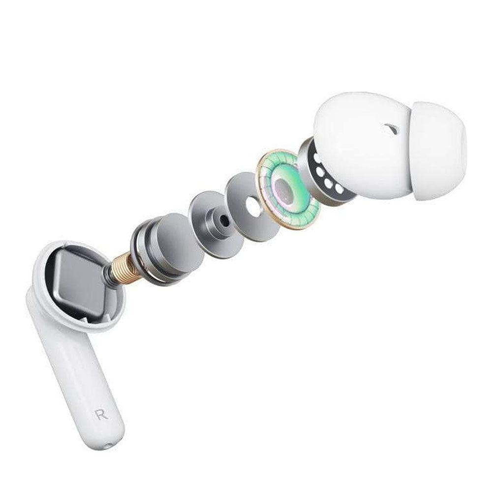 Handsfree Bluetooth 3MK LIFEPODS, TWS, ANC, Biela