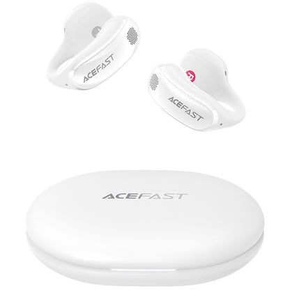Handsfree Bluetooth Acefast Aceclip Pro, TWS, Biela