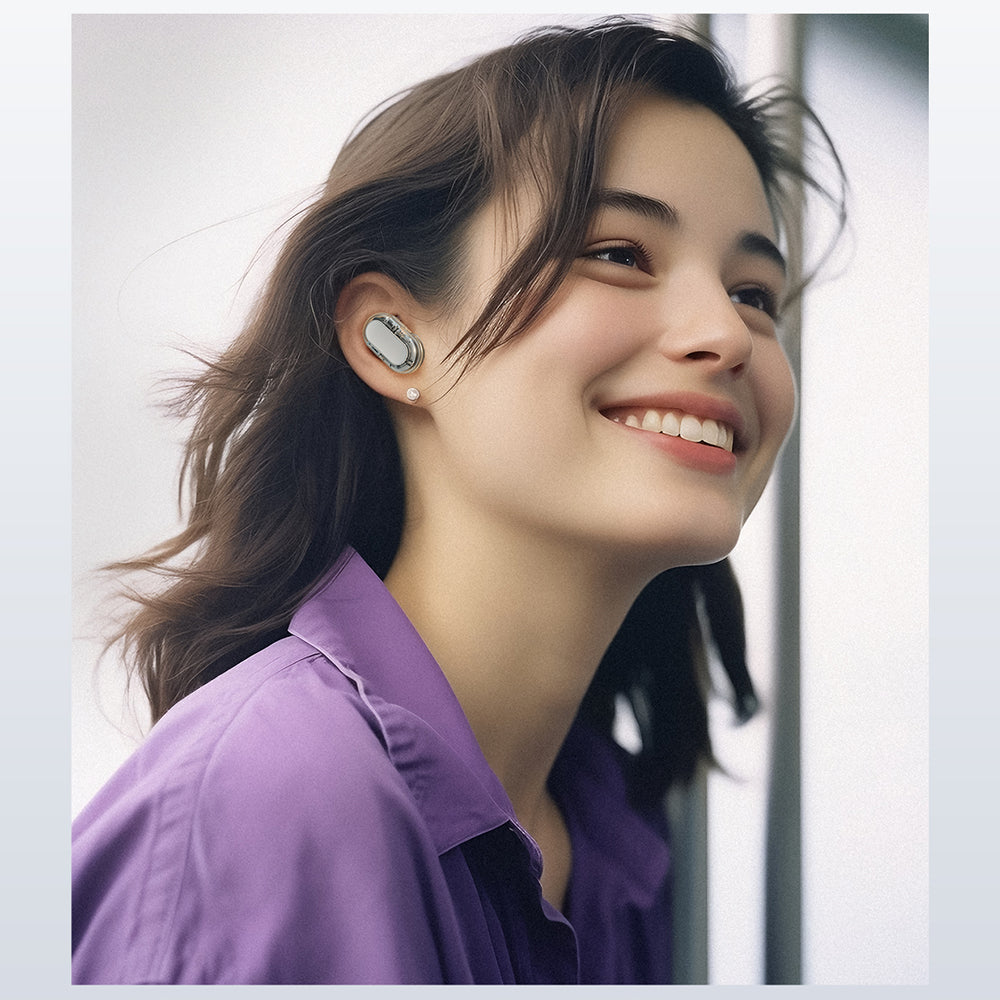 Handsfree Bluetooth Acefast Acefit Neo, TWS, Čierna