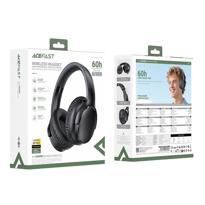 Handsfree Bluetooth Acefast H10, A2DP, Čierna