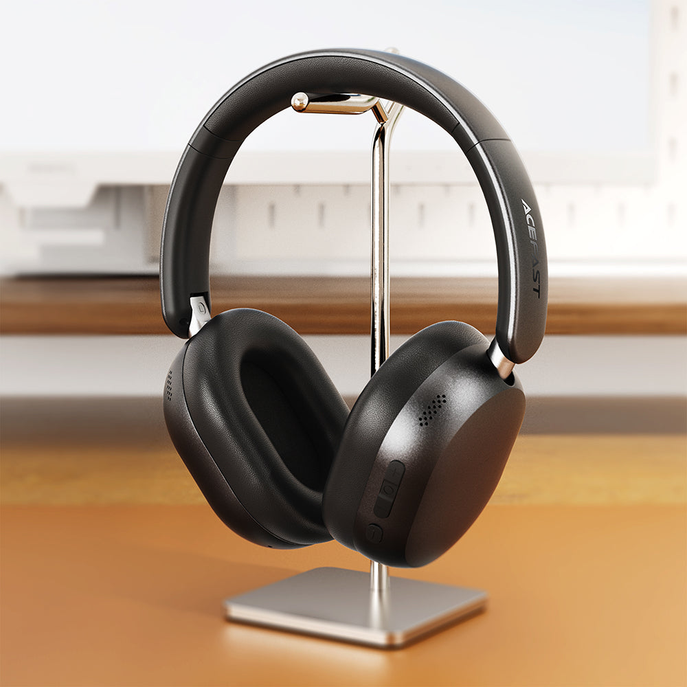 Handsfree Bluetooth Acefast H12, A2DP, ANC, Čierna