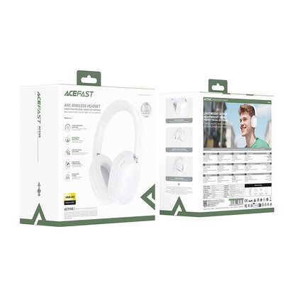 Handsfree Bluetooth Acefast H12, A2DP, ANC, Čierna
