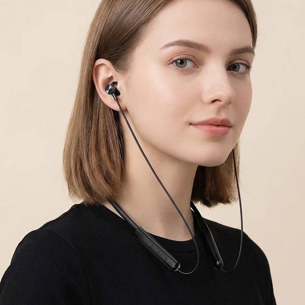 Handsfree Bluetooth Acefast N9, A2DP, Čierna