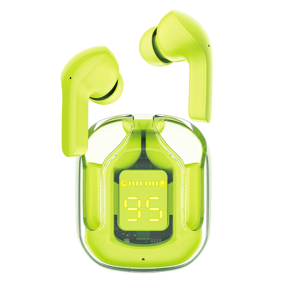 Handsfree Bluetooth Acefast T6, TWS, Zelená