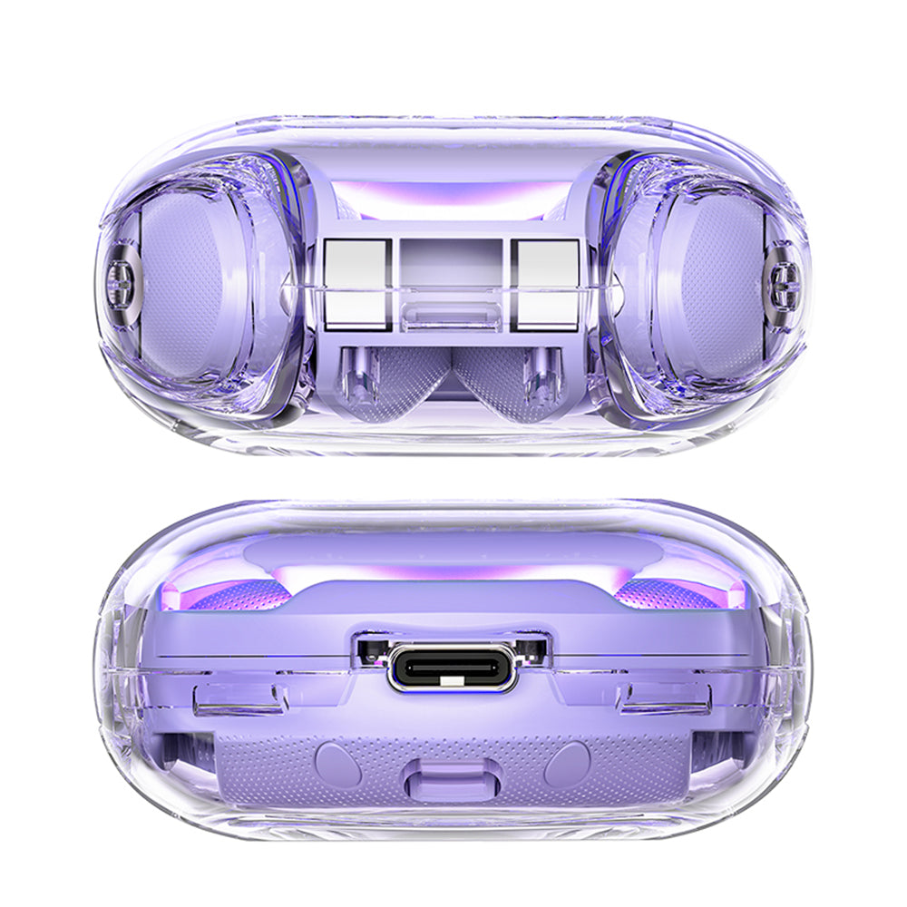 Handsfree Bluetooth Acefast T8, TWS, Fialová