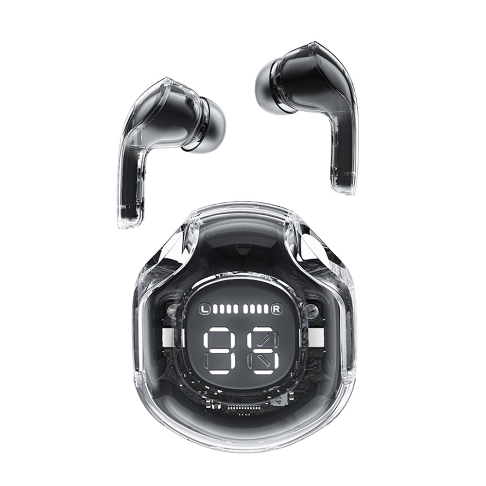 Handsfree Bluetooth Acefast T8, TWS, Čierna