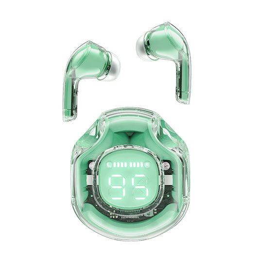 Handsfree Bluetooth Acefast T8, TWS, Zelená