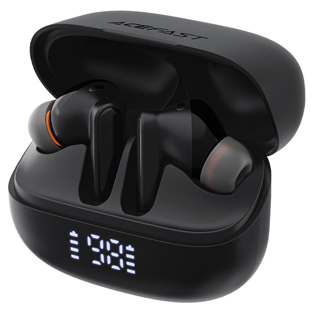 Handsfree Bluetooth Acefast W1, TWS, Čierna