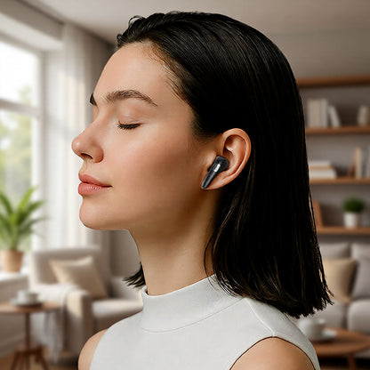 Handsfree Bluetooth Acefast W3, TWS, ANC, Čierna