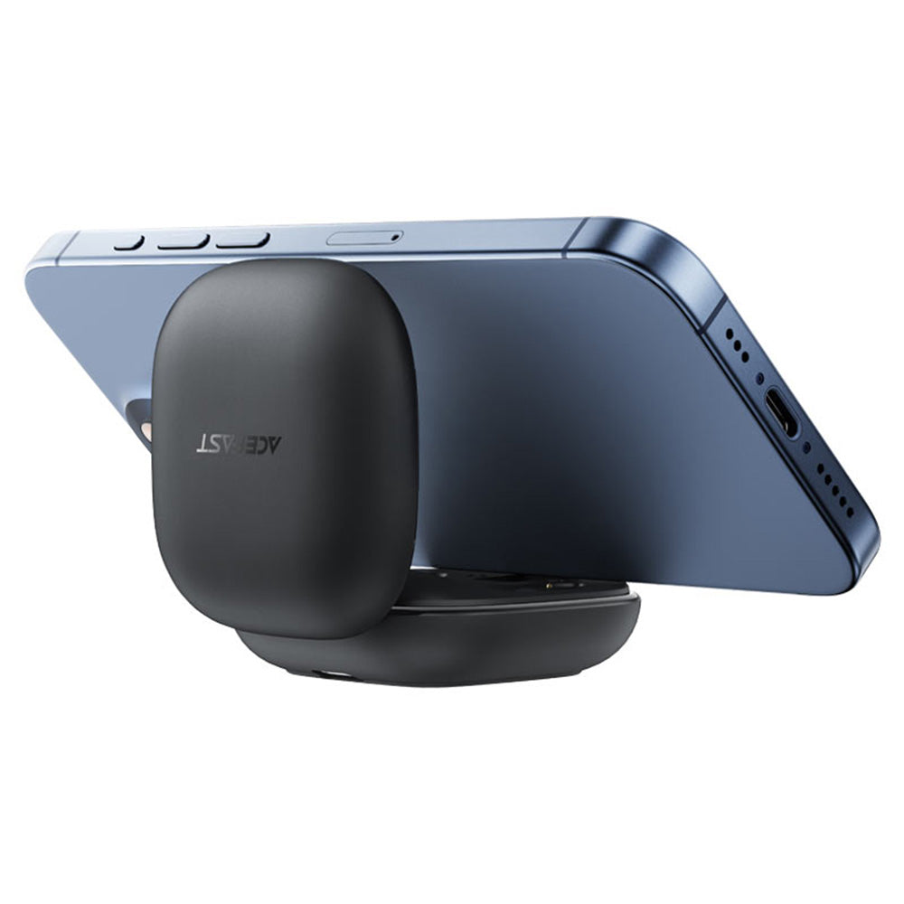 Handsfree Bluetooth Acefast W4, TWS, Béžová