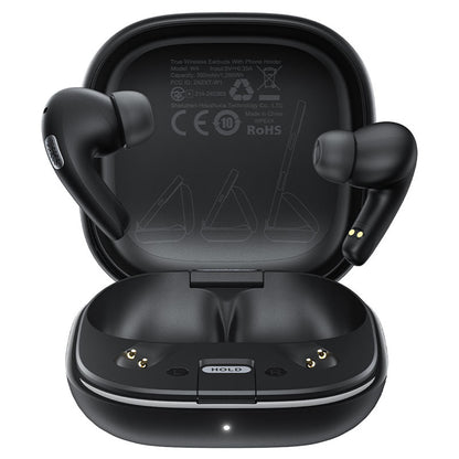 Handsfree Bluetooth Acefast W4, TWS, Čierna