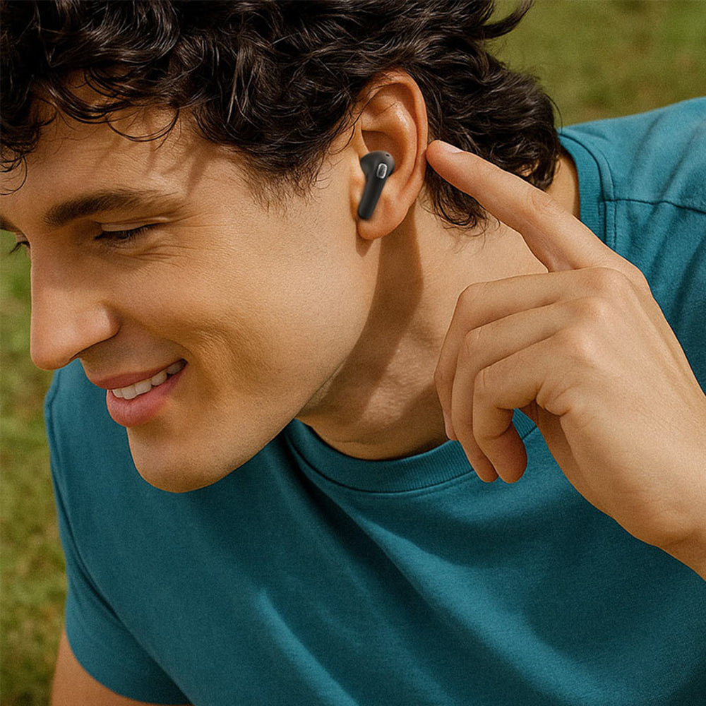 Handsfree Bluetooth Acefast W4, TWS, Čierna