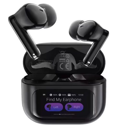Handsfree Bluetooth Acefast W6, TWS, ANC, Čierna