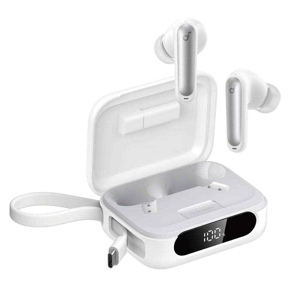 Handsfree Bluetooth Anker P41i, TWS, ANC, Biely A3937G21