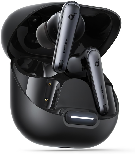 Handsfree Bluetooth Anker SoundCore Liberty 4 NC, TWS, ANC, MultiPoint, Čierna, Znovu zabalené A3947G11