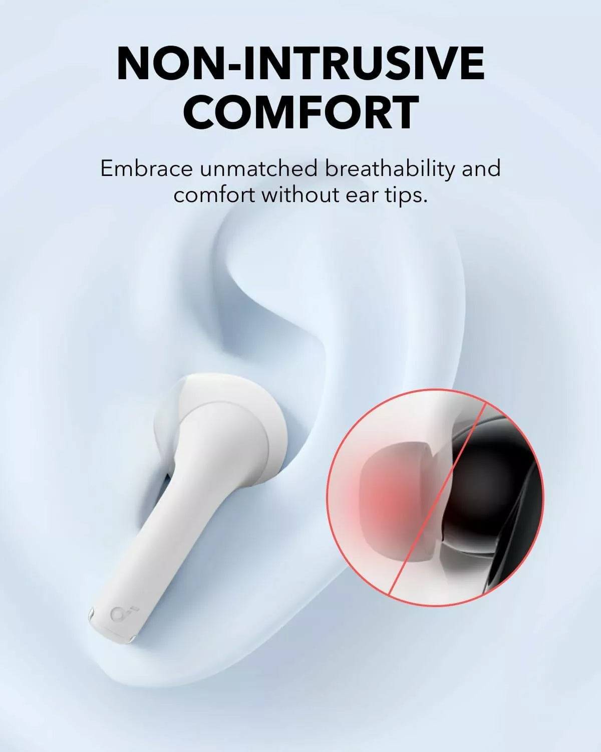 Handsfree Bluetooth Anker SoundCore K20i, TWS, Biela A3994G21