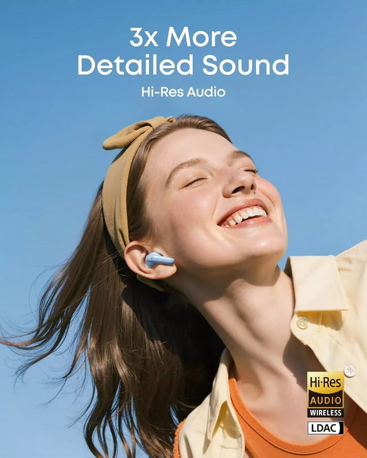 Handsfree Bluetooth Anker SoundCore R60i, TWS, ANC, Modrá D1202G31