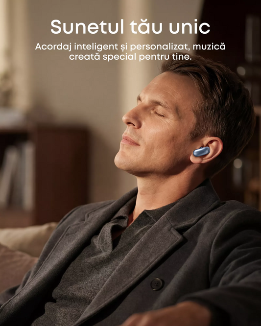 Handsfree Bluetooth Anker SoundCore Liberty 5 Pro, TWS, ANC, MultiPoint, Modrá D1203G31