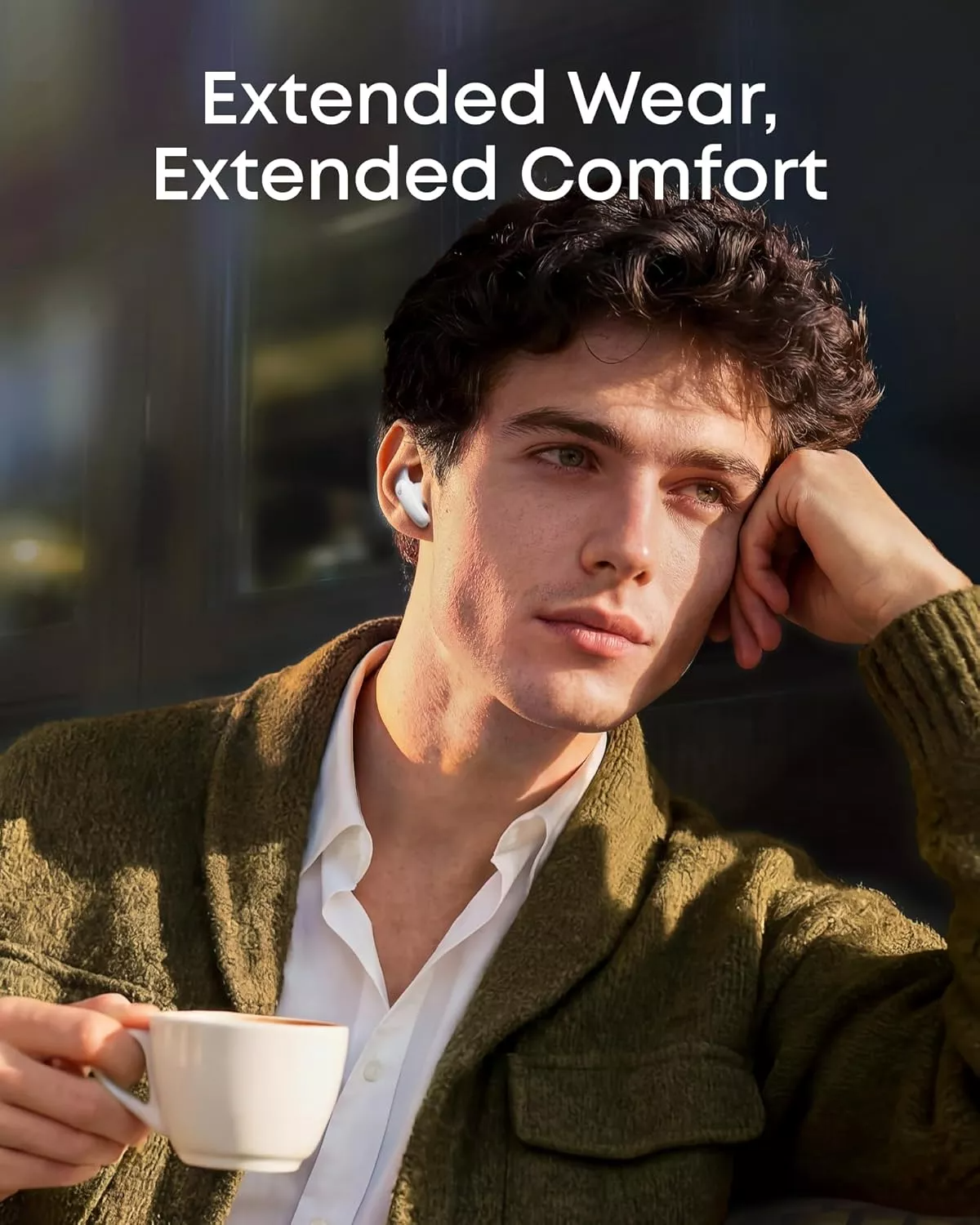 Handsfree Bluetooth Anker SoundCore Liberty Buds, TWS, ANC, biela D1200G21