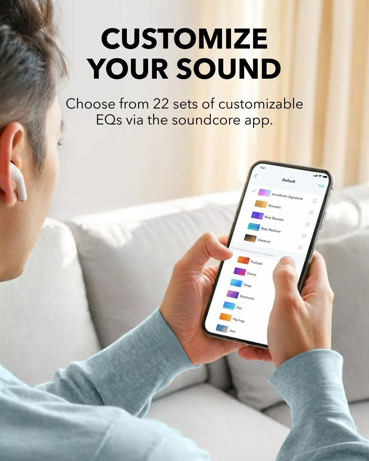 Handsfree Bluetooth Anker SoundCore K20i, TWS, Biela A3994G21