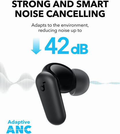 Handsfree Bluetooth Anker SoundCore P30i, TWS, ANC, Čierna A3959Z11