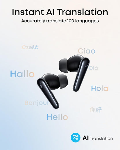 Handsfree Bluetooth Anker Soundcore Liberty 4 Pro, TWS, ANC, Čierna A3954G11