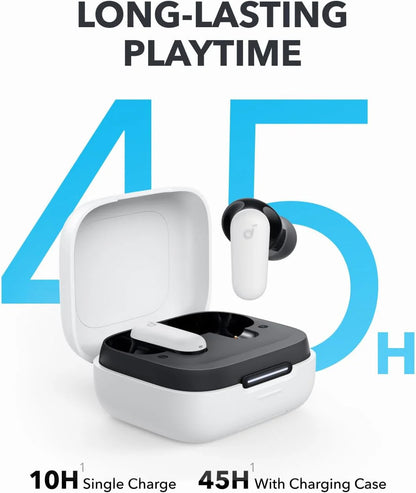 Handsfree Bluetooth Anker SoundCore P30i, TWS, ANC, Biela A3959321