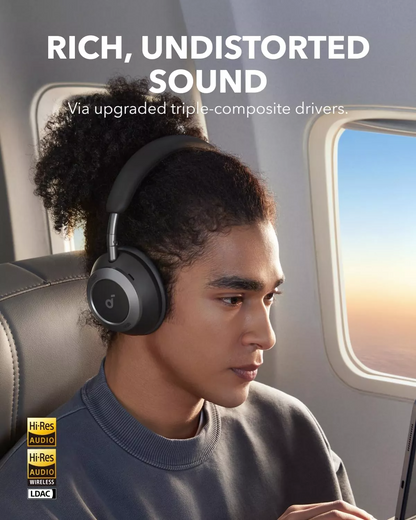 Handsfree Bluetooth Anker SoundCore Space One Pro, A2DP, ANC, Čierna A3062G11