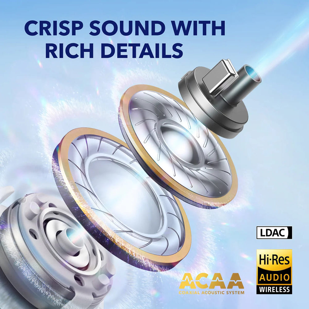 Handsfree Bluetooth Anker SoundCore Liberty 4, TWS, ANC, Biela A3953G21