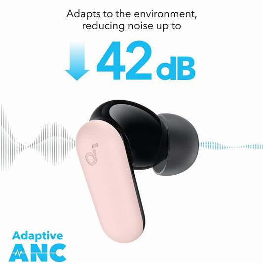 Handsfree Bluetooth Anker SoundCore P30i, TWS, Ružová A3959351