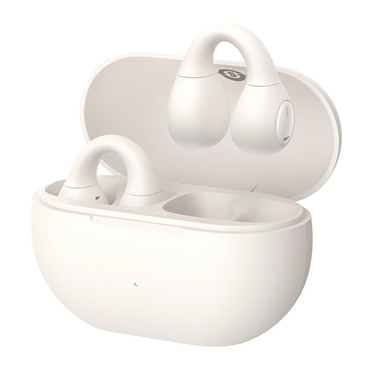 Handsfree Bluetooth Baseus Bass 15 Clip, TWS, Biela A00079500223-00