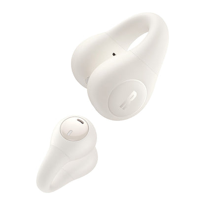 Handsfree Bluetooth Baseus Bass 15 Clip, TWS, Biela A00079500223-00