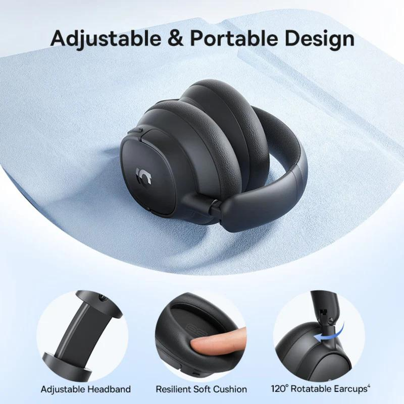 Handsfree Bluetooth Baseus Bass BH1 NC, MultiPoint, A2DP, ANC, Čierna A0203703